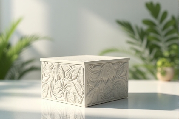 AI-generated 3D printable storage box design
